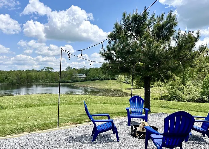 Дом отдыха Beautiful A-frame With Hot-tub In Makanda, Illinois *