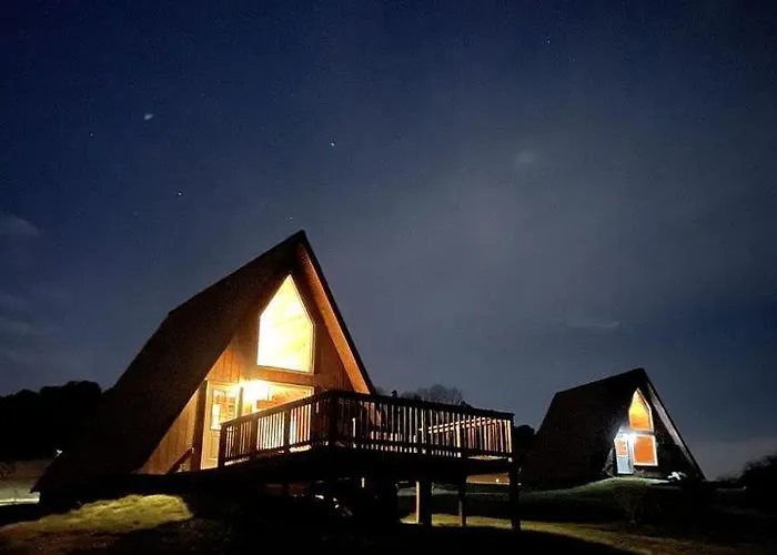 Beautiful A-frame With Hot-tub In Makanda, Illinois Makanda